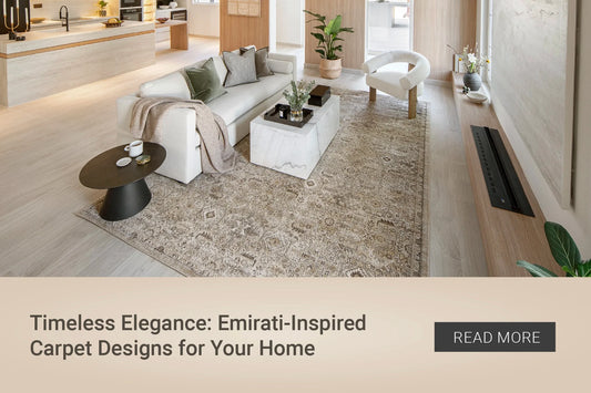 Timeless Elegance: Emirati-Inspired Carpet Designs for Your Home