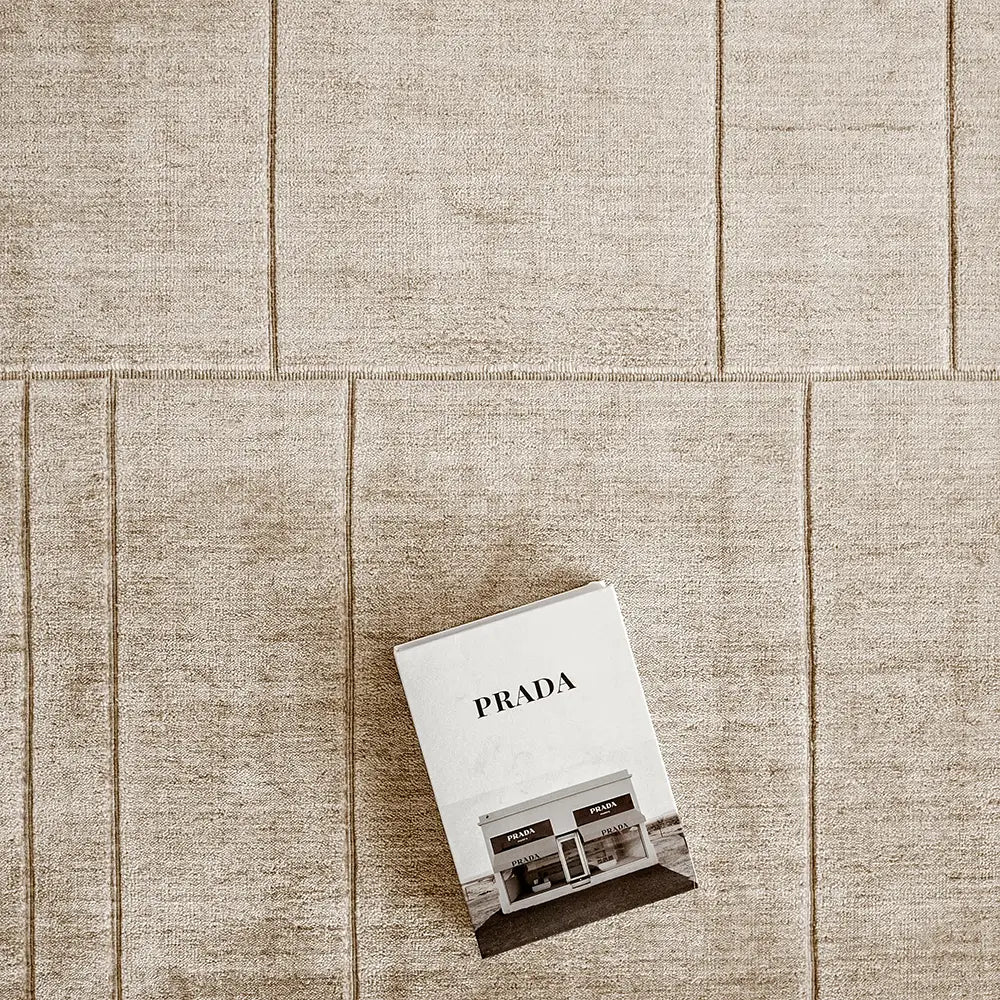 Albert Terra - Modern Beige Area Rug for Living Room | Carpet Centre