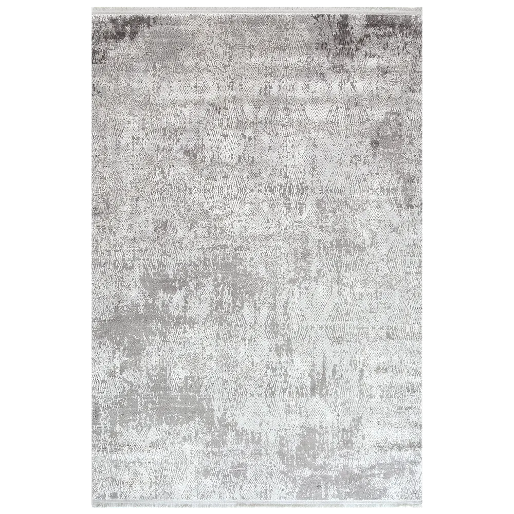 Jay Ashton - Abstract Grey Distressed Carpet | Carpet Centre