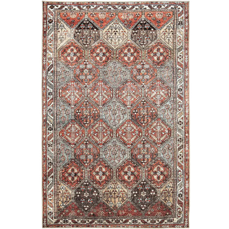 Vince Rosso - Vintage Rust Ceramic Patterned Carpet | Carpet Centre