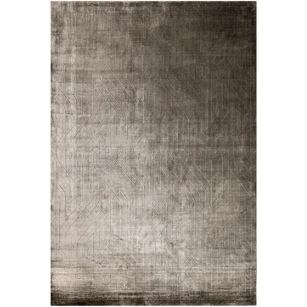 Madox Ashton - Carved Pattern Plaited Lines Carpet | Carpet Centre