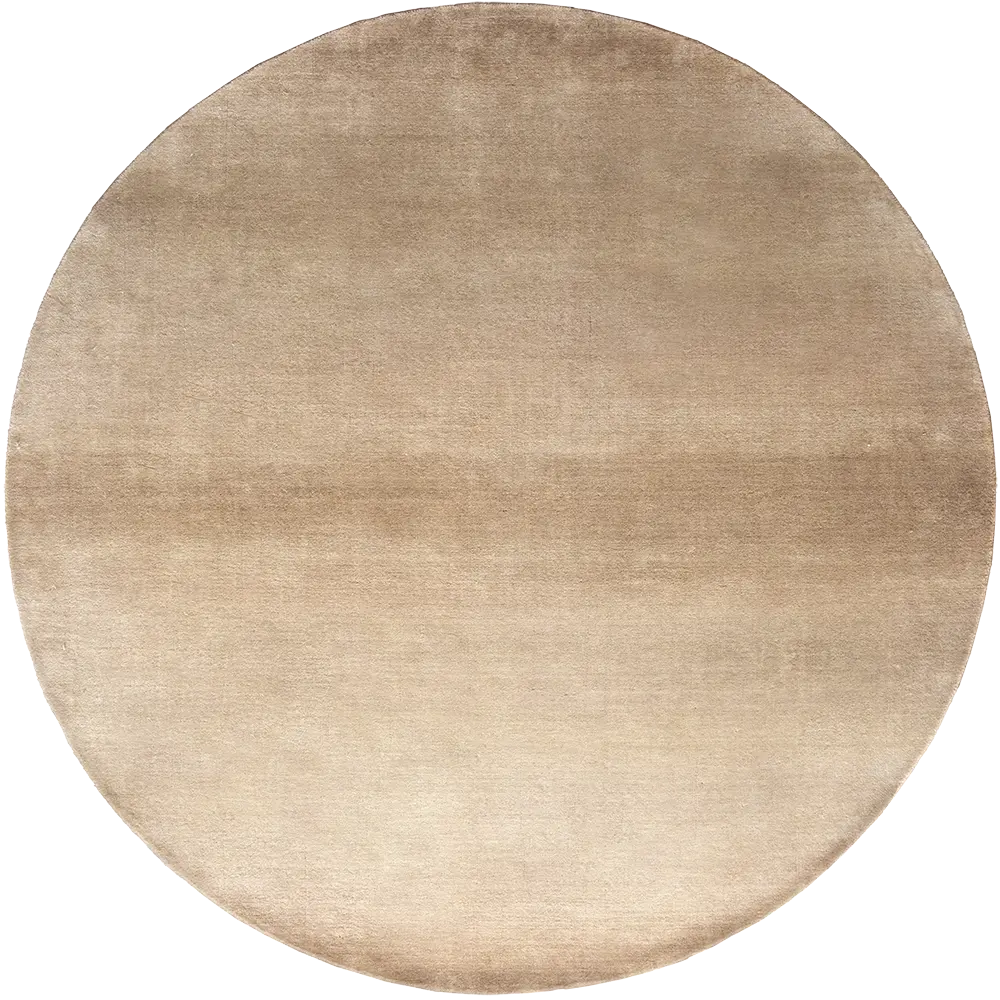 Caleb Ebony - Pearl And Grey Line Pattern Round Rug for Living Room | Carpet Centre