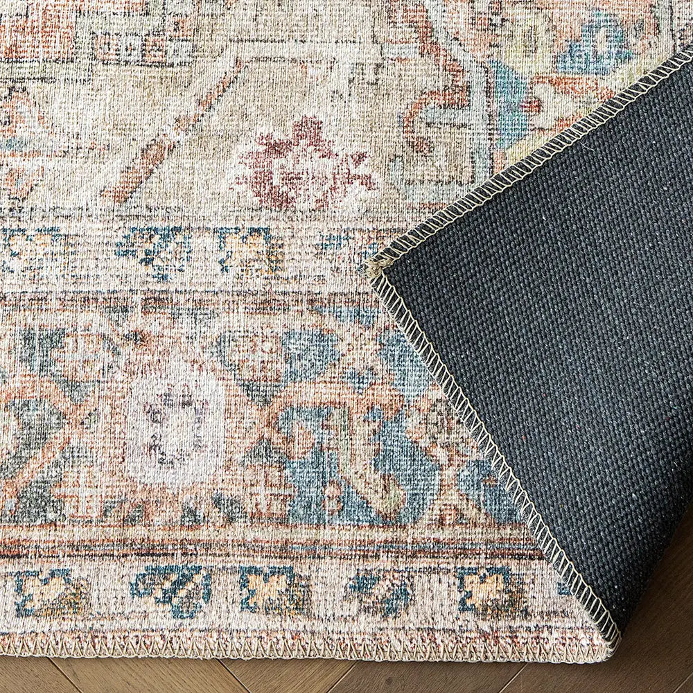 Vince Rouge - Traditional Medallion Patterned Carpet | Carpet Centre