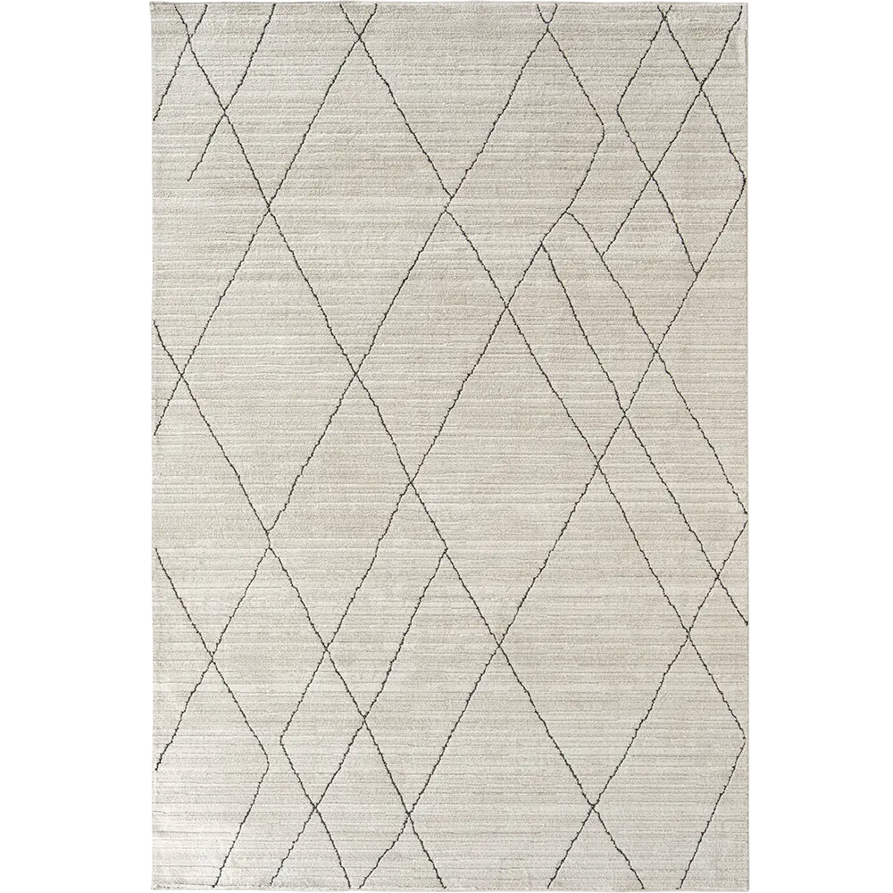 Renzo Ebony - Berber Diamond Patterned Carpet for Livng Room | Carpet Centre