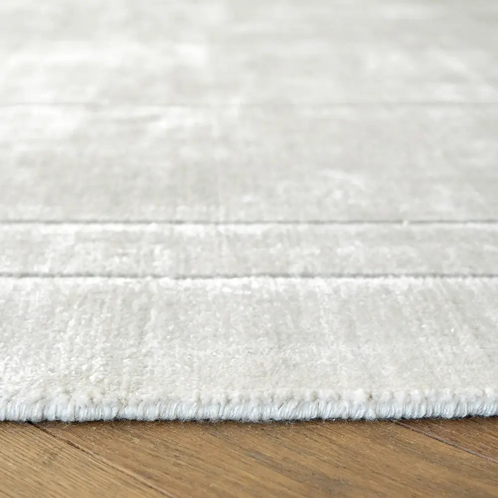 Elliot Bianca Round - Geometric Textured White Carpet Round
| Carpet Centre