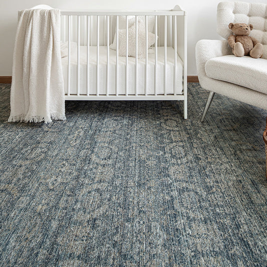 Alexander Azure - Blue Carpet In Vintage Style | Carpet Centre