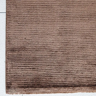 Adele Brown - Dark Brown Striped Carpet for Living Room | Carpet Centre