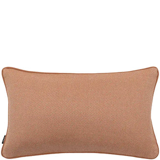 Aelia Tangelo Ii Woven Micro Texture Rust Cushion | Image 1