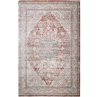 Alexander Rosso - Red Distressed Vintage Carpet | Carpet Centre