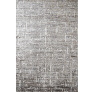 Pearl Beige Bow-Tie Motifs Pattern Carpet For Living Room | Carpet Centre