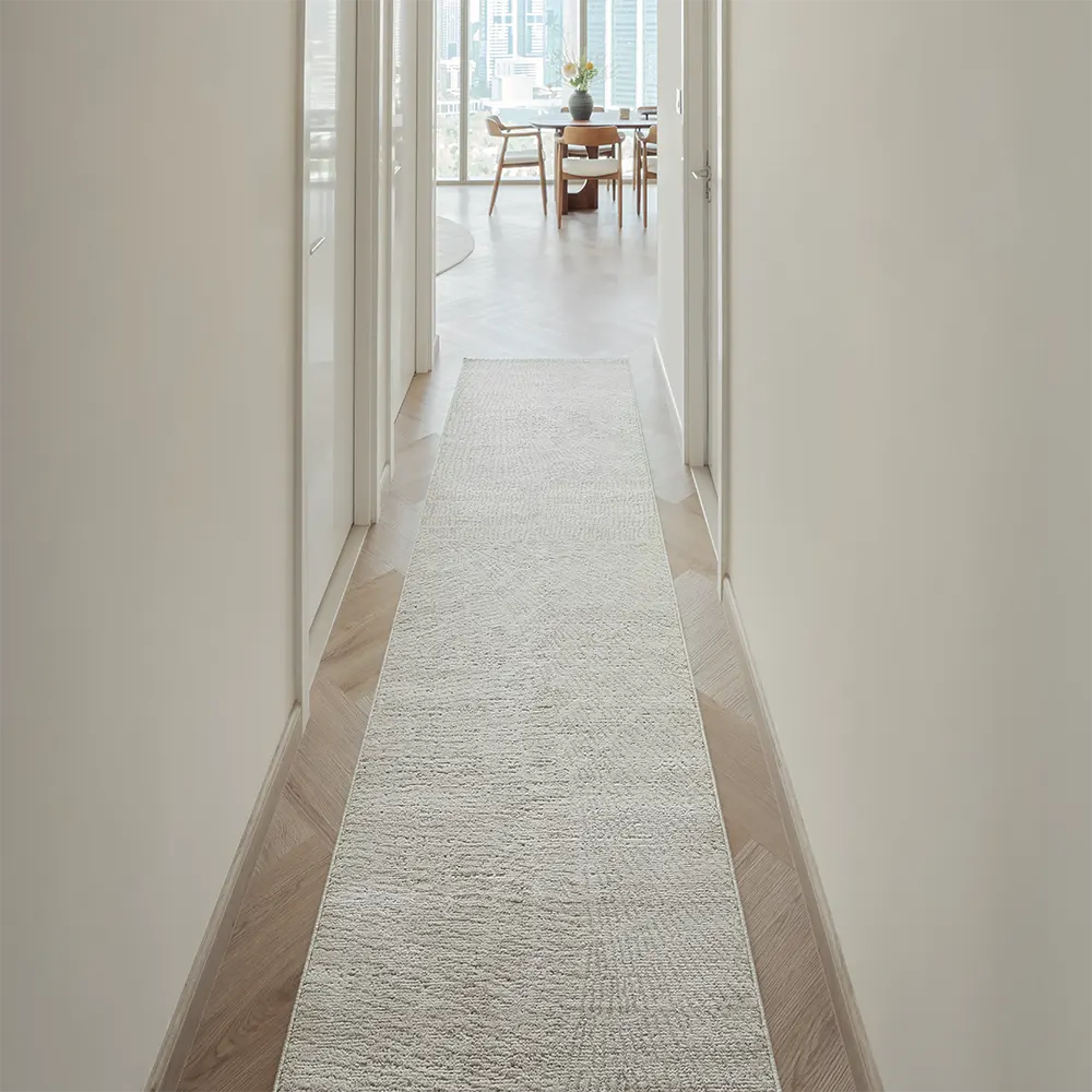 Link Sandy Abstract Line Drawn Patterned Carpet | Image 13