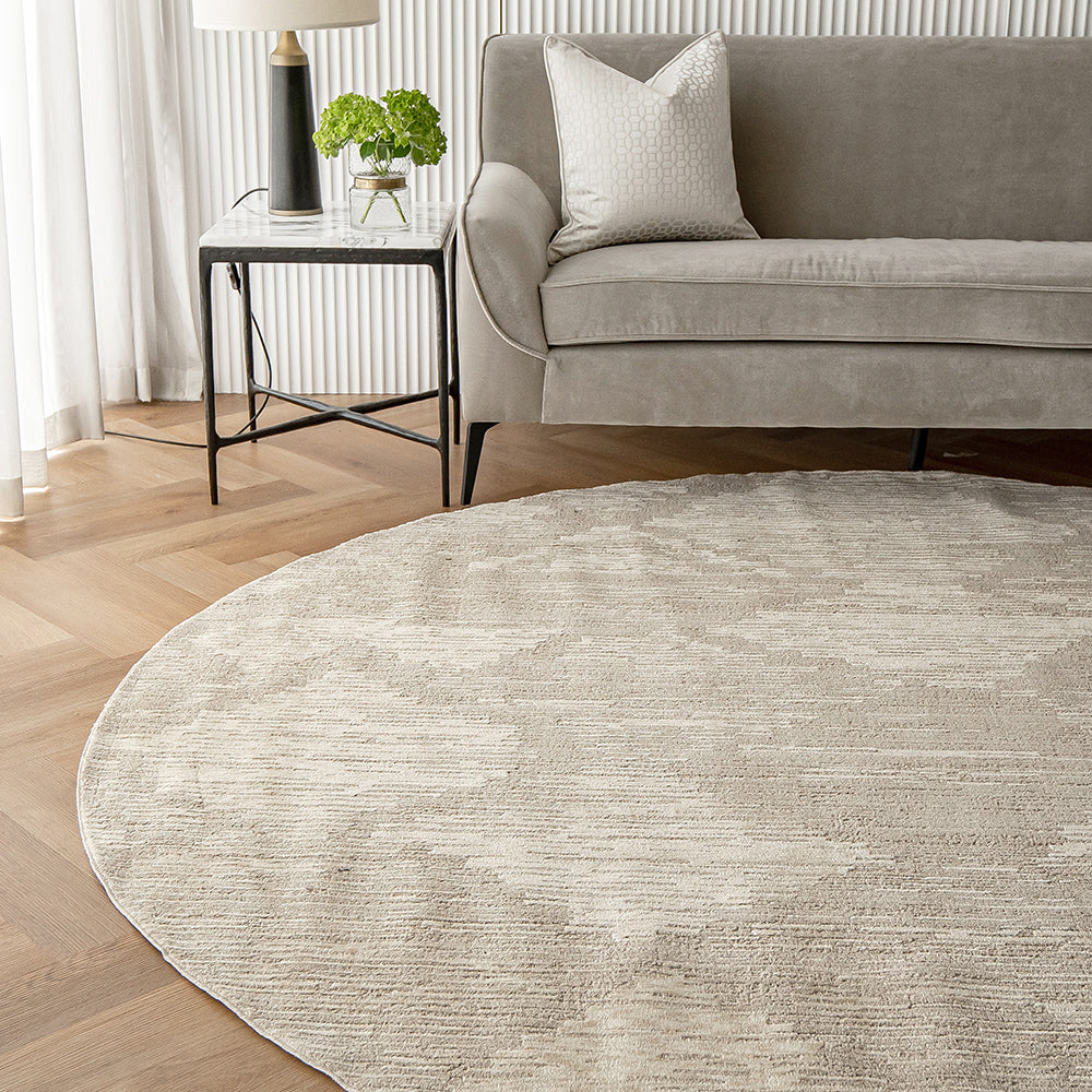 Freida Sandy Contemporary Beige Carpet