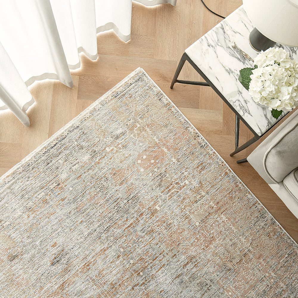Hana Goldberg Rustic Texture Distressed Abstract Carpet
