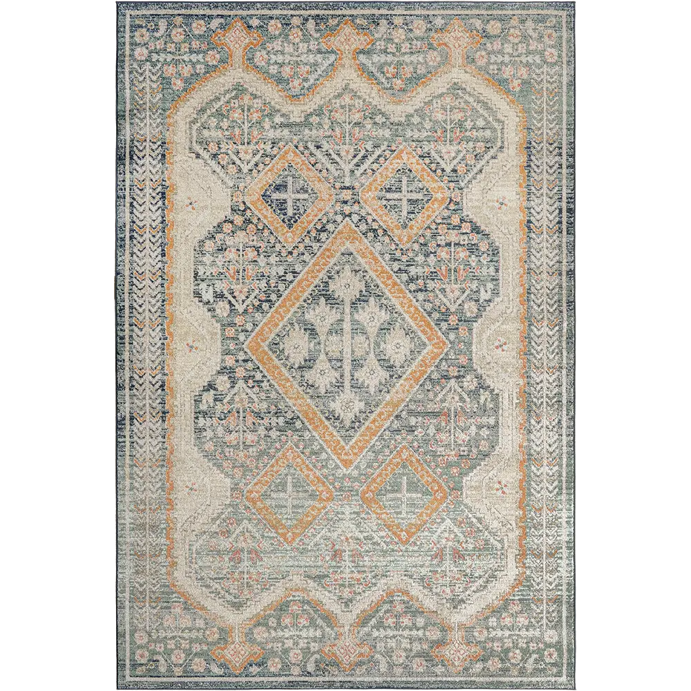 Axis Bianca Round - Diamonds in Squares & Narrow Lines Round Carpet | Carpet Centre
