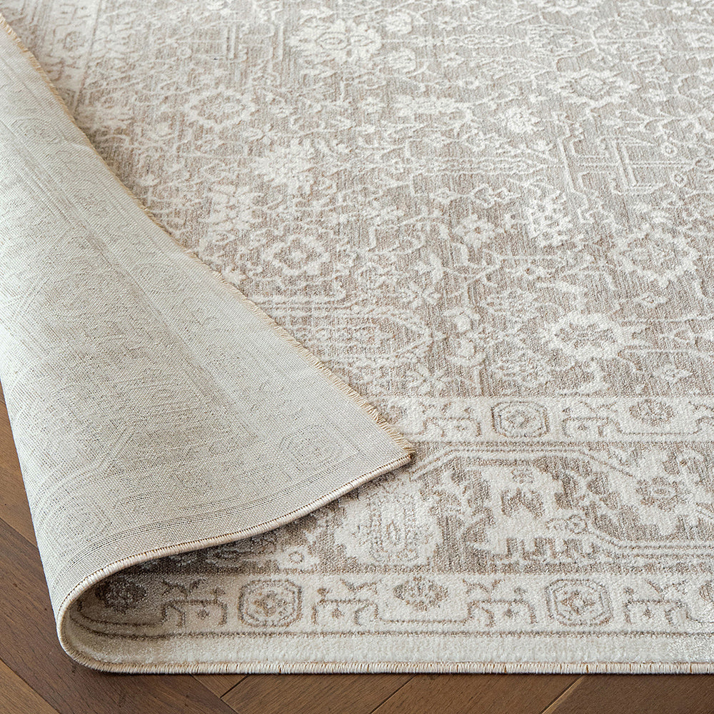 Natalia Sandy Runners Faded Grey Carpet