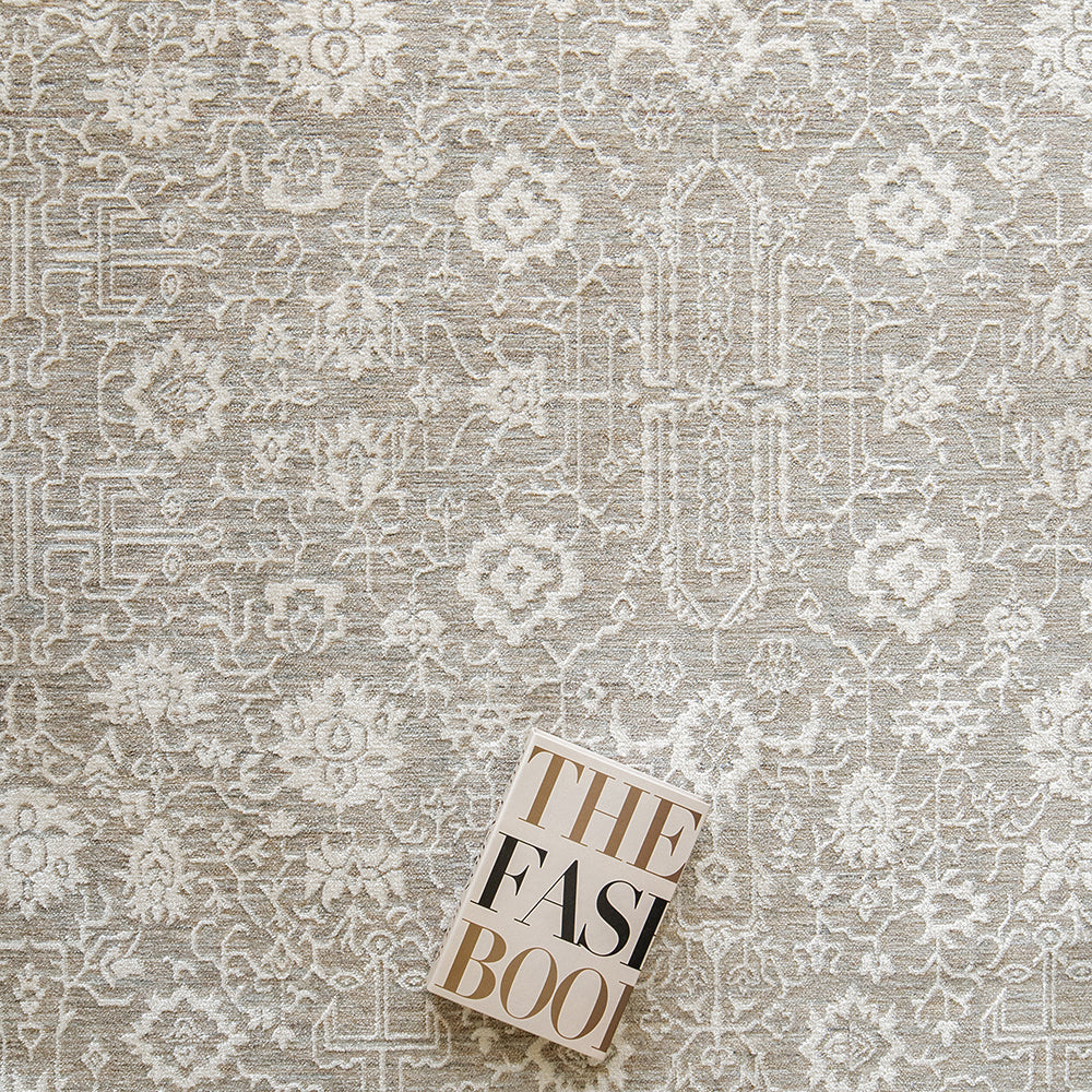 Natalia Sandy Faded Grey Carpet