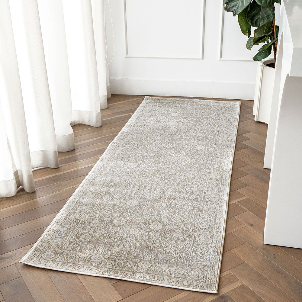 Natalia Sandy Faded Grey Carpet