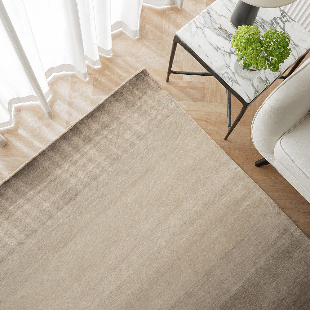 Oscar Ashton Grey Wool Carpet