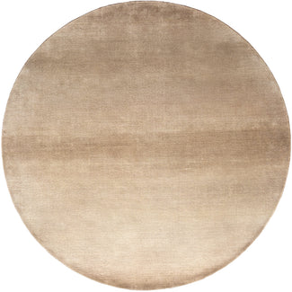 Oscar Sandy Round - Solid Shaded Ombré Designed Carpet | Carpet Centre
