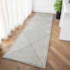 Vince Bianca Black White Oriental Carpet