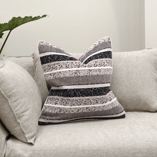 Naysa Canova Multicoloured Textured Cushion | Image 2