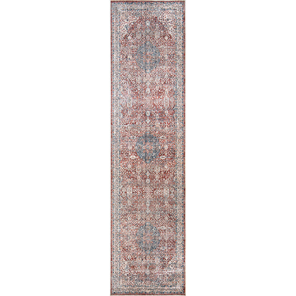 Buy Alexander Rosso Runners Red Distressed Area Carpet Online