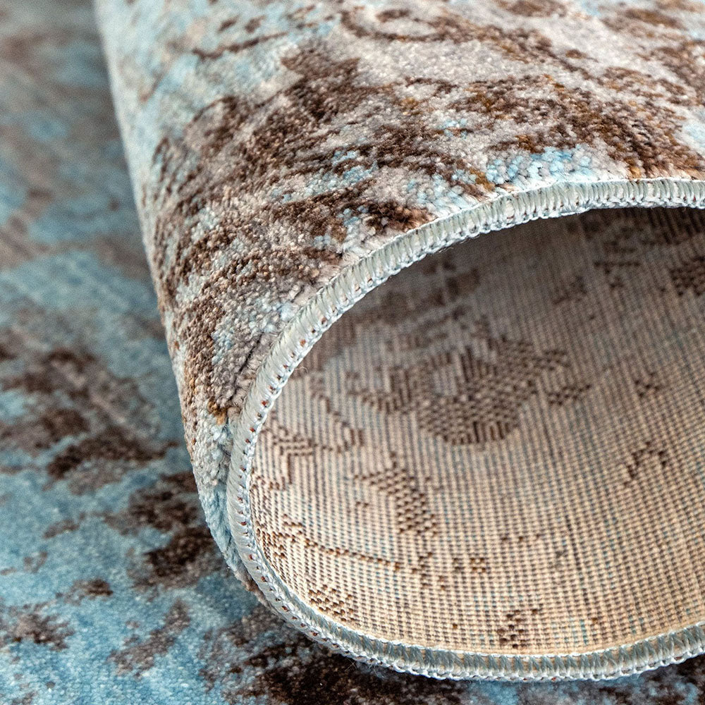Buy Alexander Sage Runners Turquoise Brown Distressed Online