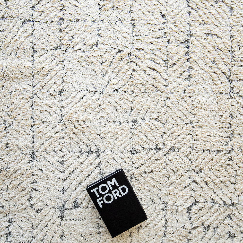 Conrad Sandy Beige Fuzzy Carpet