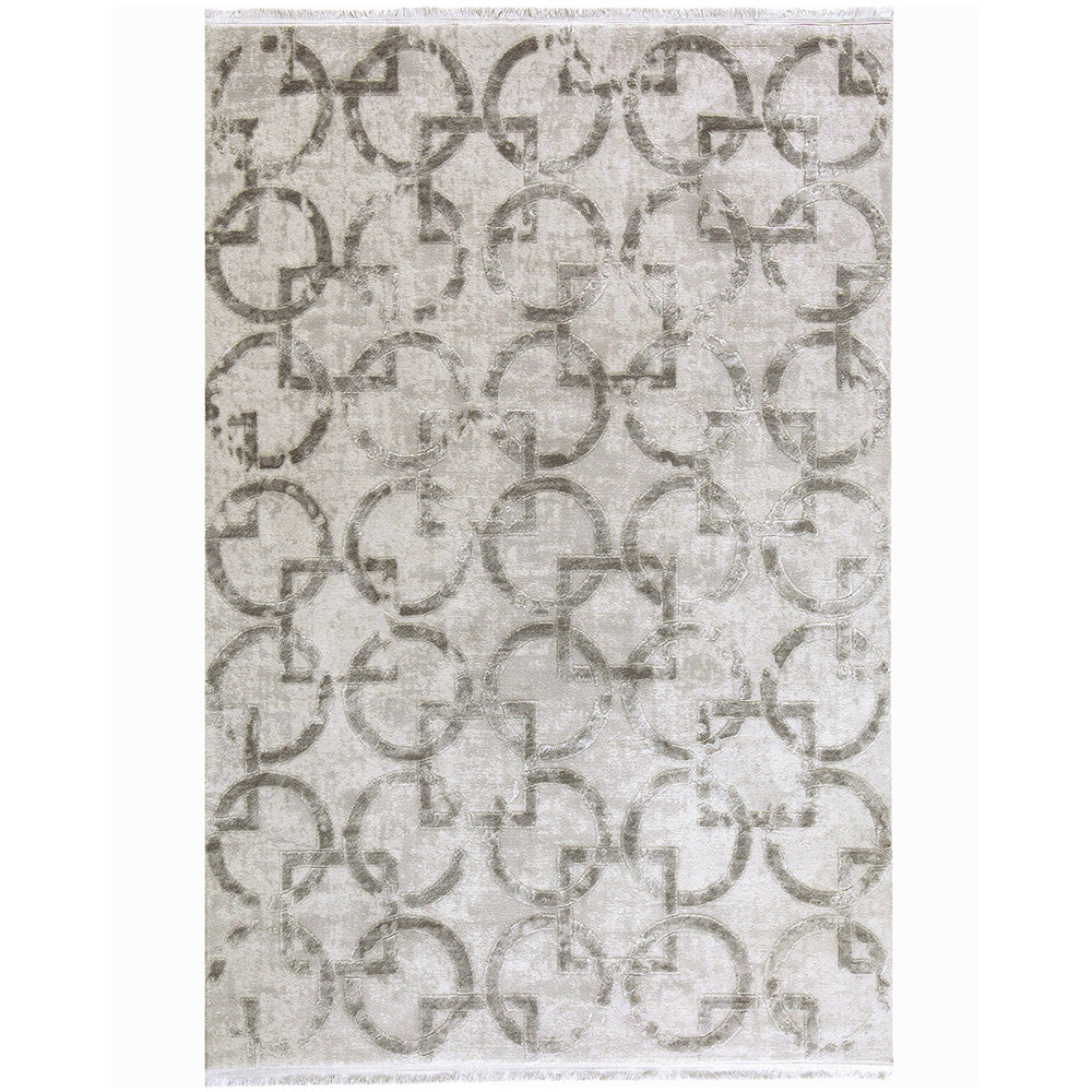 Cooper Dune - Grey Geometric Modern Carpet | Carpet Centre