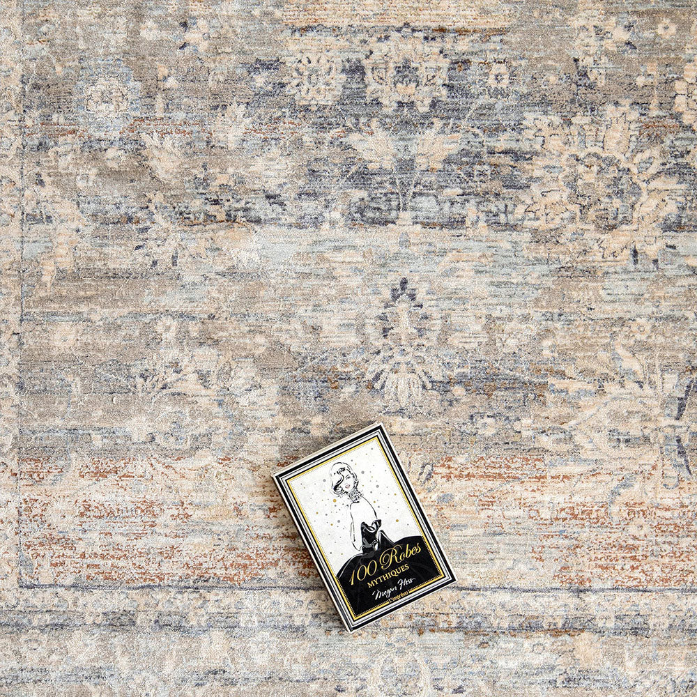 Hana Dune Distressed Rustic Beige Carpet
