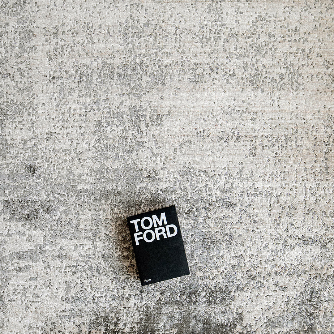 Liam Sandy Light Grey Abstract Carpet