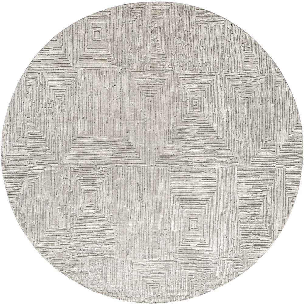 Nelson Dune Round Modern Beige Carpet