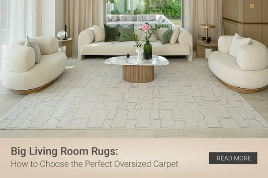 Big Living Room Rugs: How to Choose the Perfect Oversized Carpet