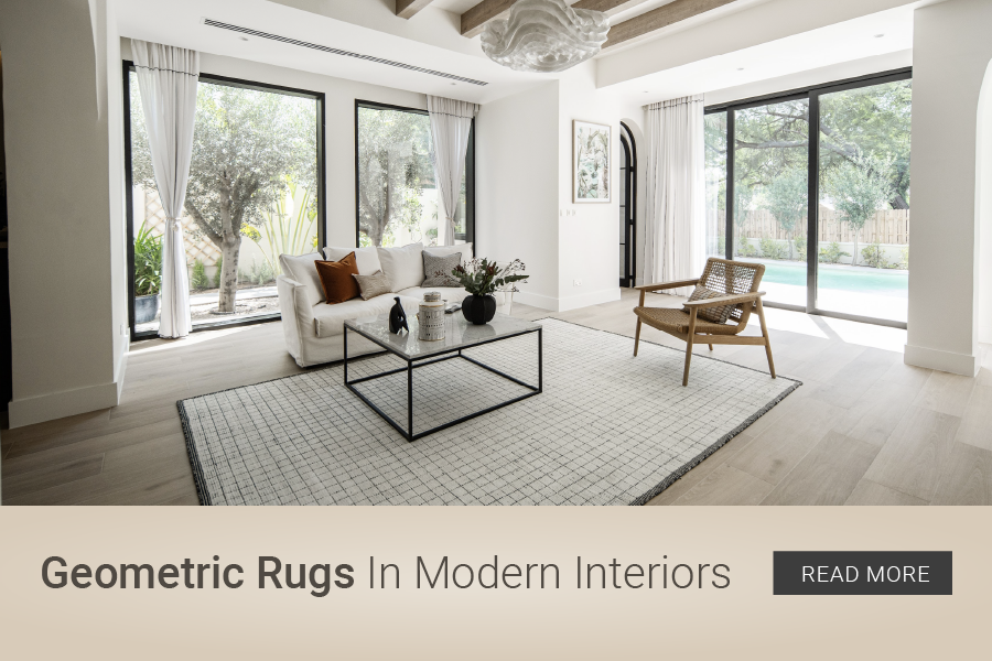Geometric Rug Display The Timeless Appeal of Geometric Rugs in Modern Interiors | Carpet Centre