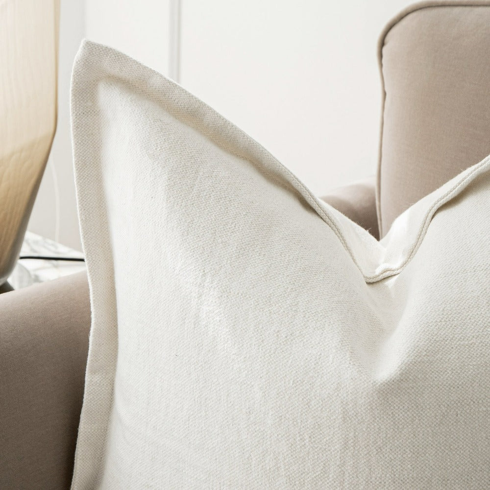 Brent Bundle - White Jaquard Cushion Set | Carpet Centre