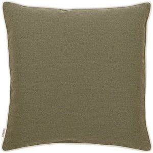 Aelia Olive Smooth Frame Deep Olive Cushion | Image 1