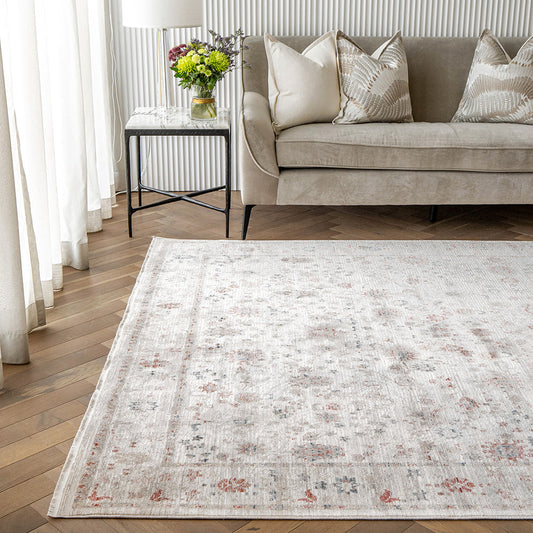 Alexander Dune - Vintage Carpet In Red and Grey Accents | Carpet Centre
