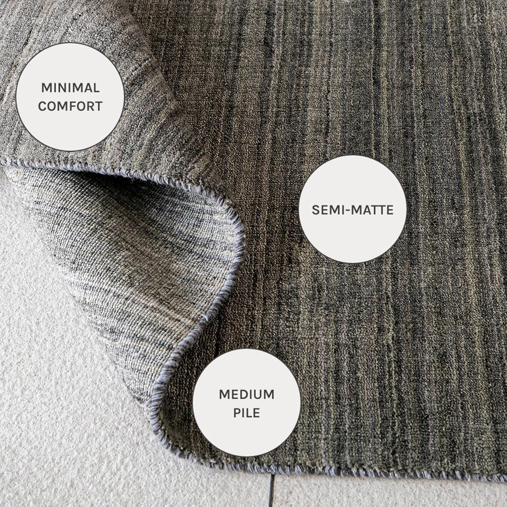 Ava Ashton - Narrow Stripes Ombre Carpet In Semi Matte Finish | Carpet Centre