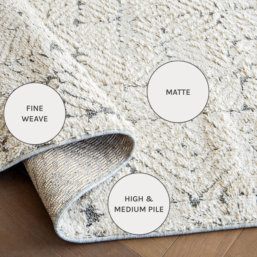 Conrad Sandy - Beige Fuzzy Carpet for Living Room | Carpet Centre
