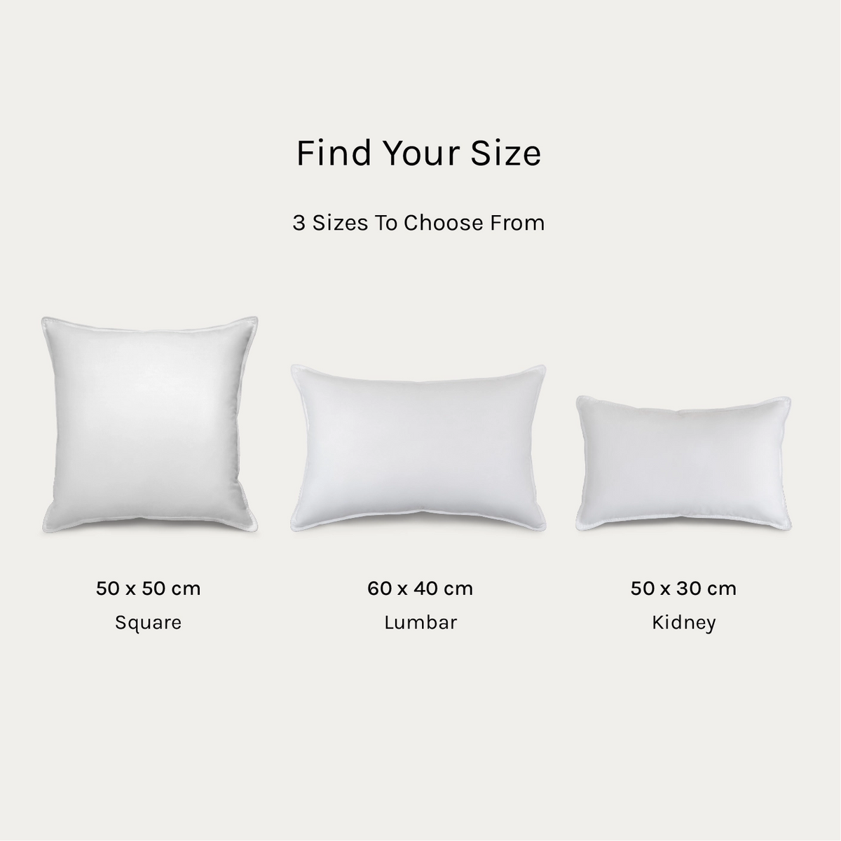Plush Feather Lumbar Cushion Insert