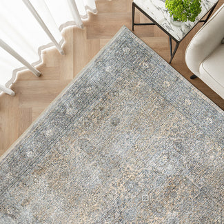 Harper Ashton - Central Medallion Patterned Carpet | Carpet Centre