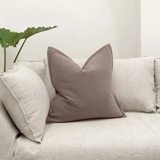 Siena Mauveine Plain Flange Trim Cushion | Image 2