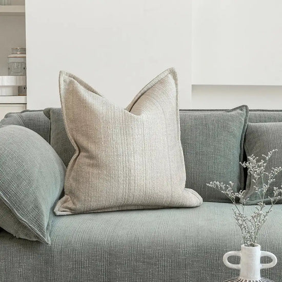 Zoe Laurent Luxesilk Striped Cushion | Image 2