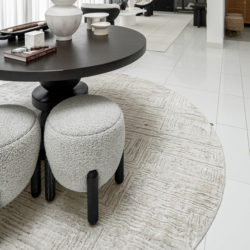 Buy EH Riley Stone Round Carpet - Textured Carpet | Carpet Centre
