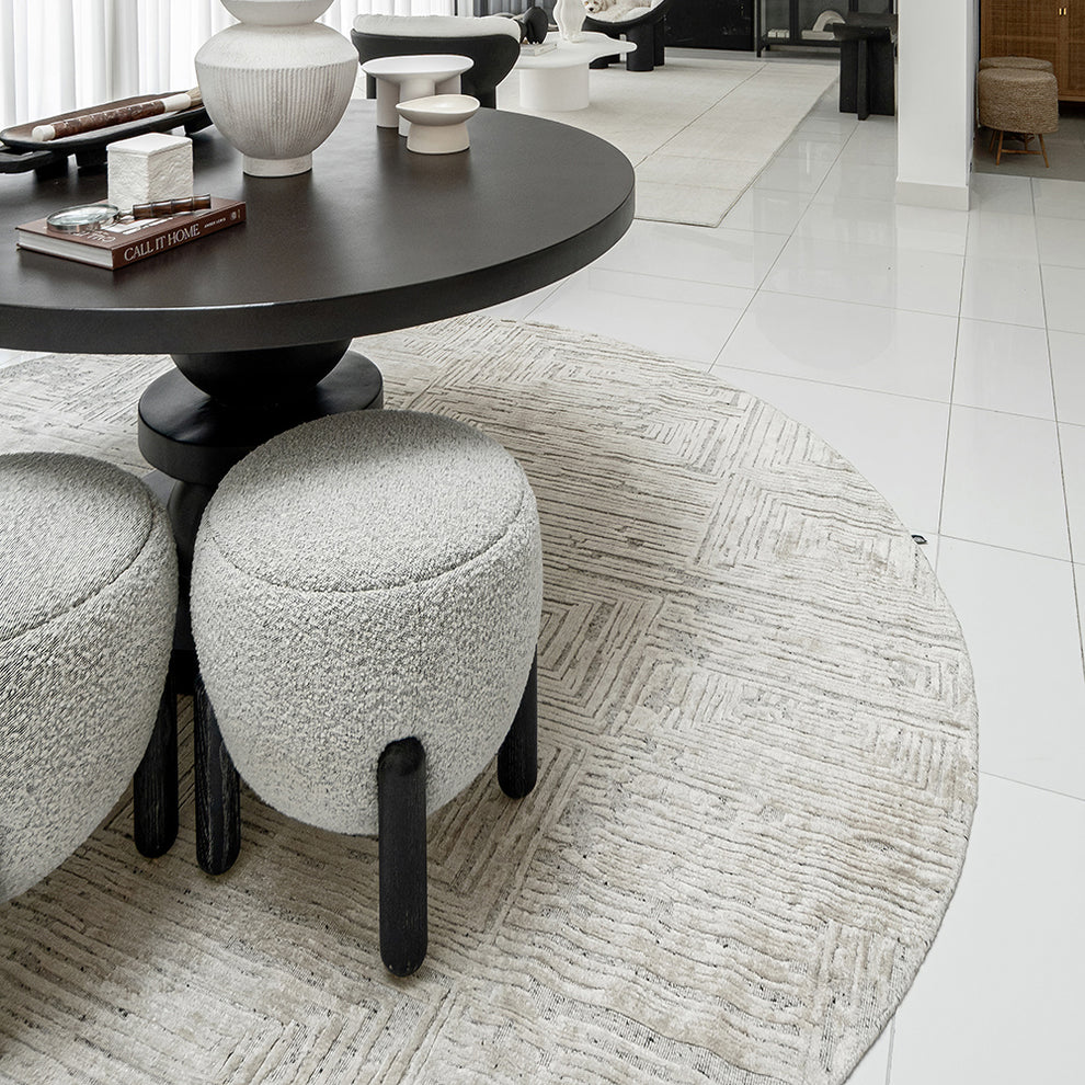 Buy EH Riley Stone Round Carpet - Textured Carpet | Carpet Centre