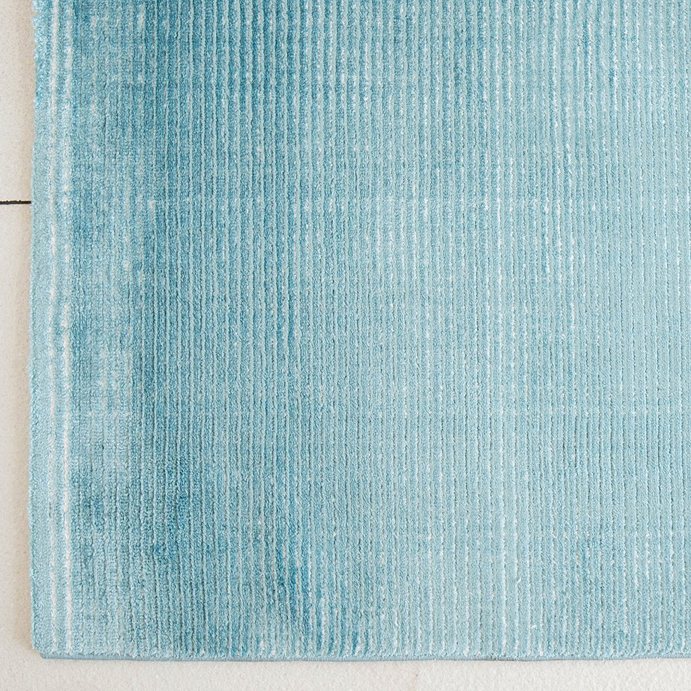 Buy Adele Turquoise Striped Carpet Online