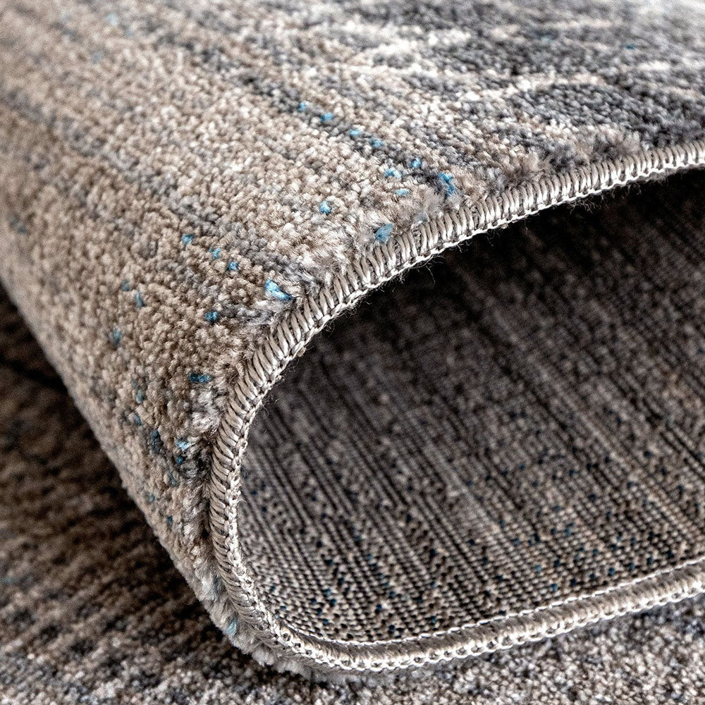 Buy Alexander Ashton Blue And Grey Striped Carpet Online