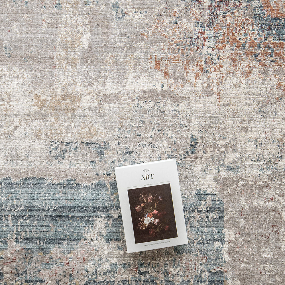 Buy Alexander Russell Runners Beige Rust Abstract Carpet Online
