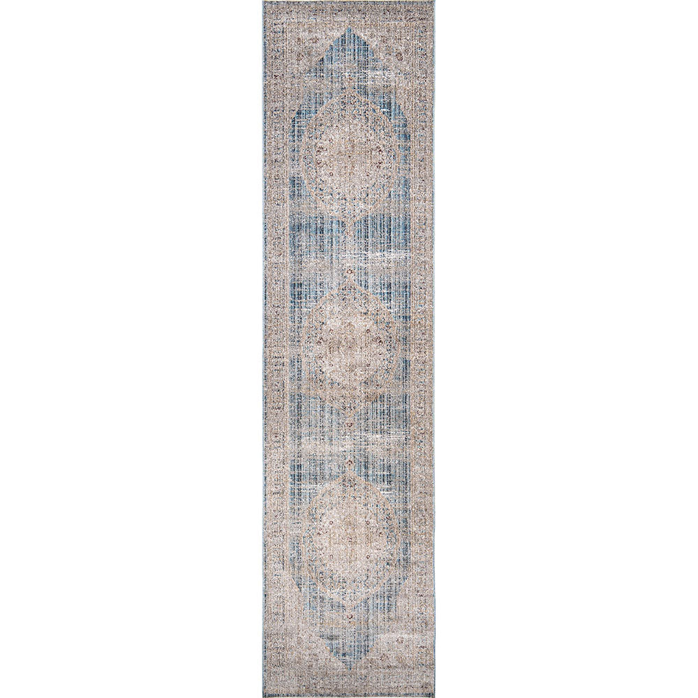 Alexander Sky - Pale Blue Oriental Carpet Runner | Carpet Centre
