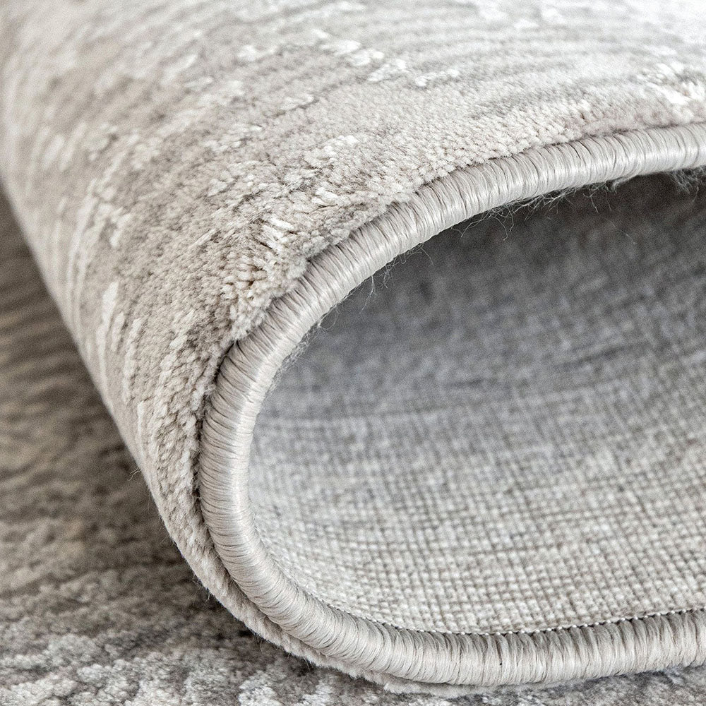 Athena Ashton - Irregular Grey Carpet with Diamond Shapes | Carpet Centre
